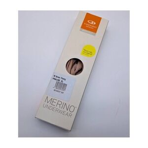 Icebreaker Siren Thong Bodyfit Merino Wool Underwear Size XL Praline Tan NEW